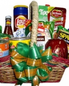 Gifts of Love Christmas Basket